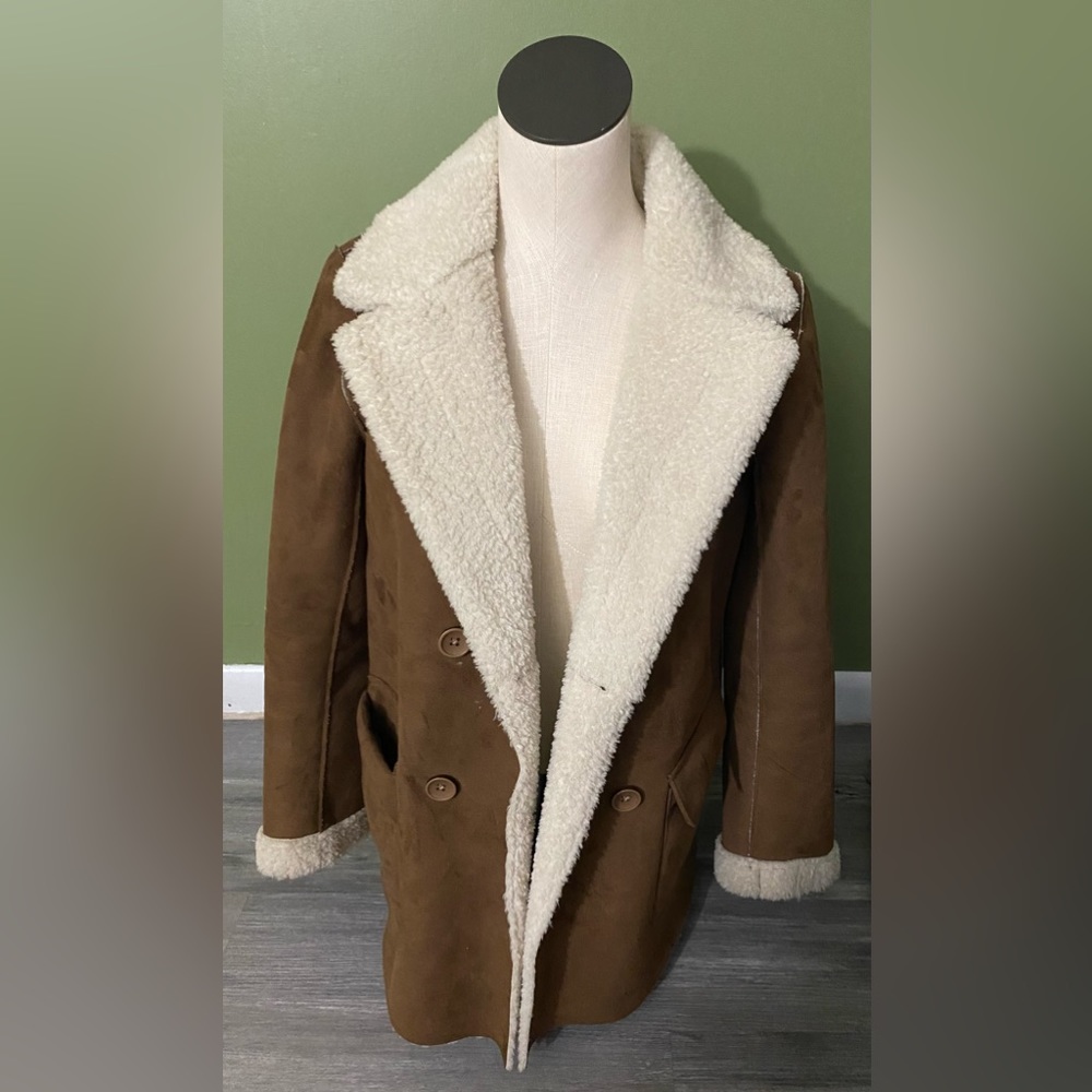 Suede guess jacket